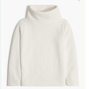 Cozy White Turtleneck Sweater JCrew XXS